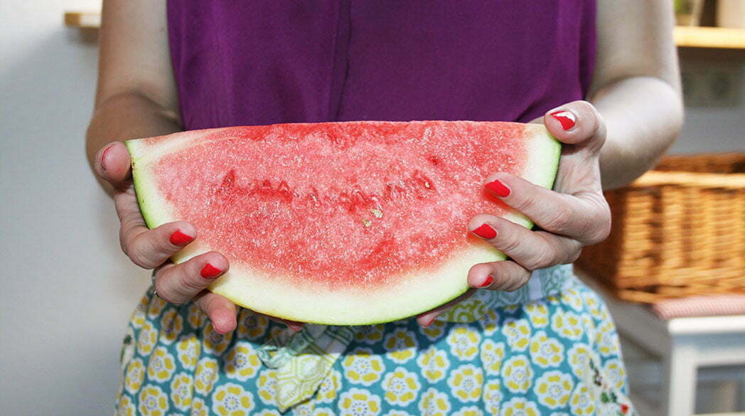 Saison-Rezept: Sternchen-Melonensalat & Eistee