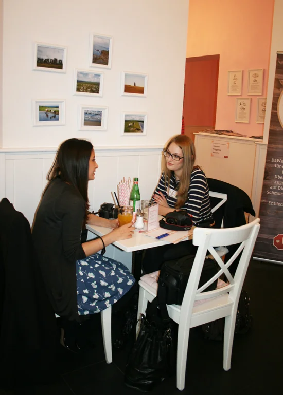 Dawanda-Bloggertreffen im Café Lotti