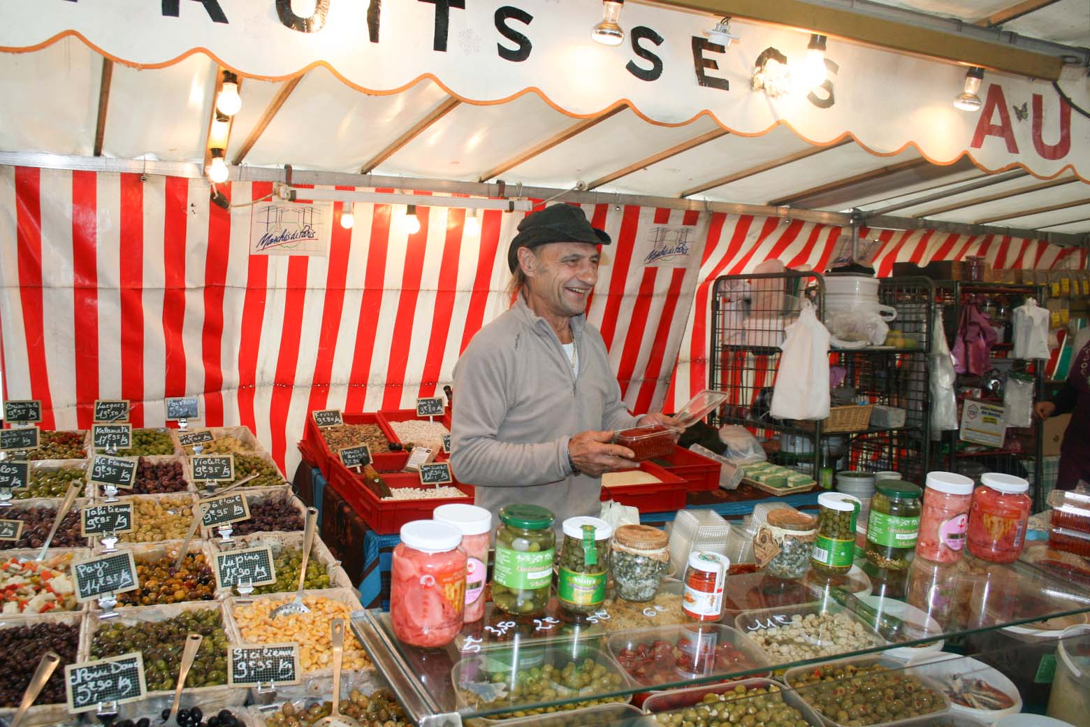 Paris-Wochenmarkt Paris-Tipp: Auf dem Wochenmarkt einkaufen