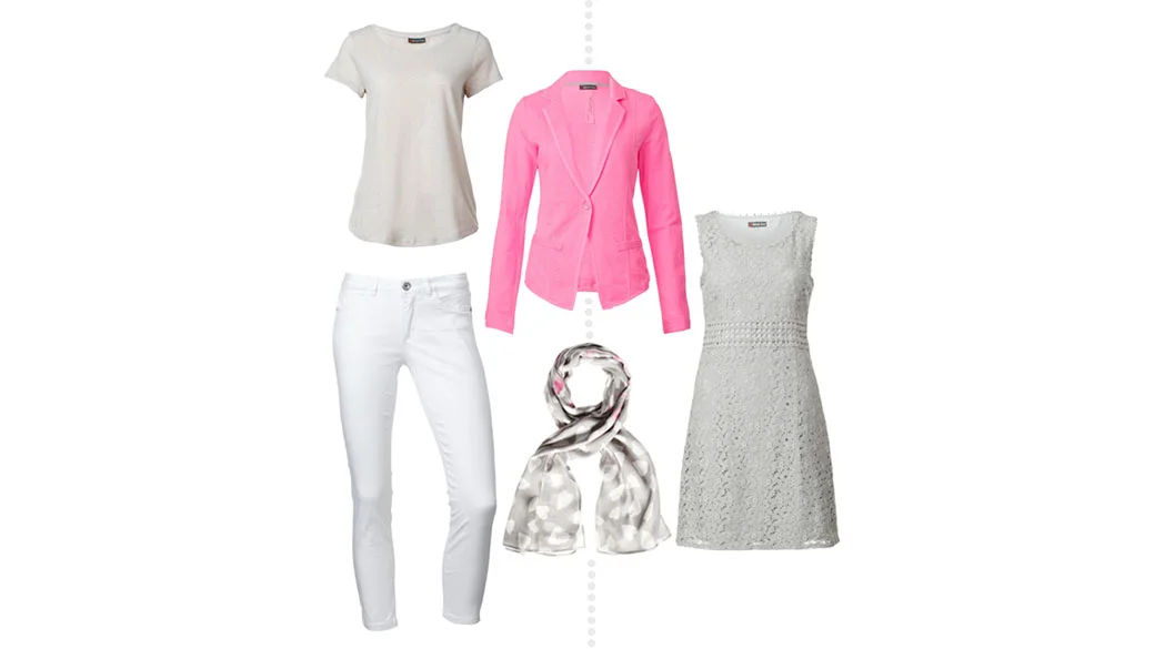 Shopping mit Dani: Pink, Grau & Weiß bei Street One