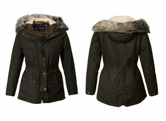 Barbour Kesall: Eine Wachsjacke mit Kapuze & Fell