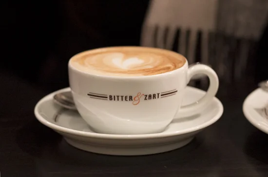 Das Café Bitter & Zart in Frankfurt am Main