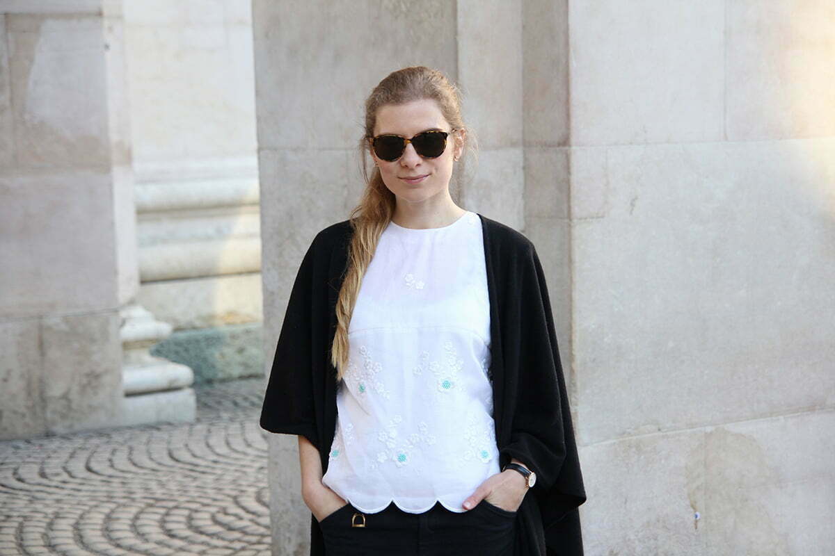 Outfitpost: Schwarz & Weiß in Salzburg