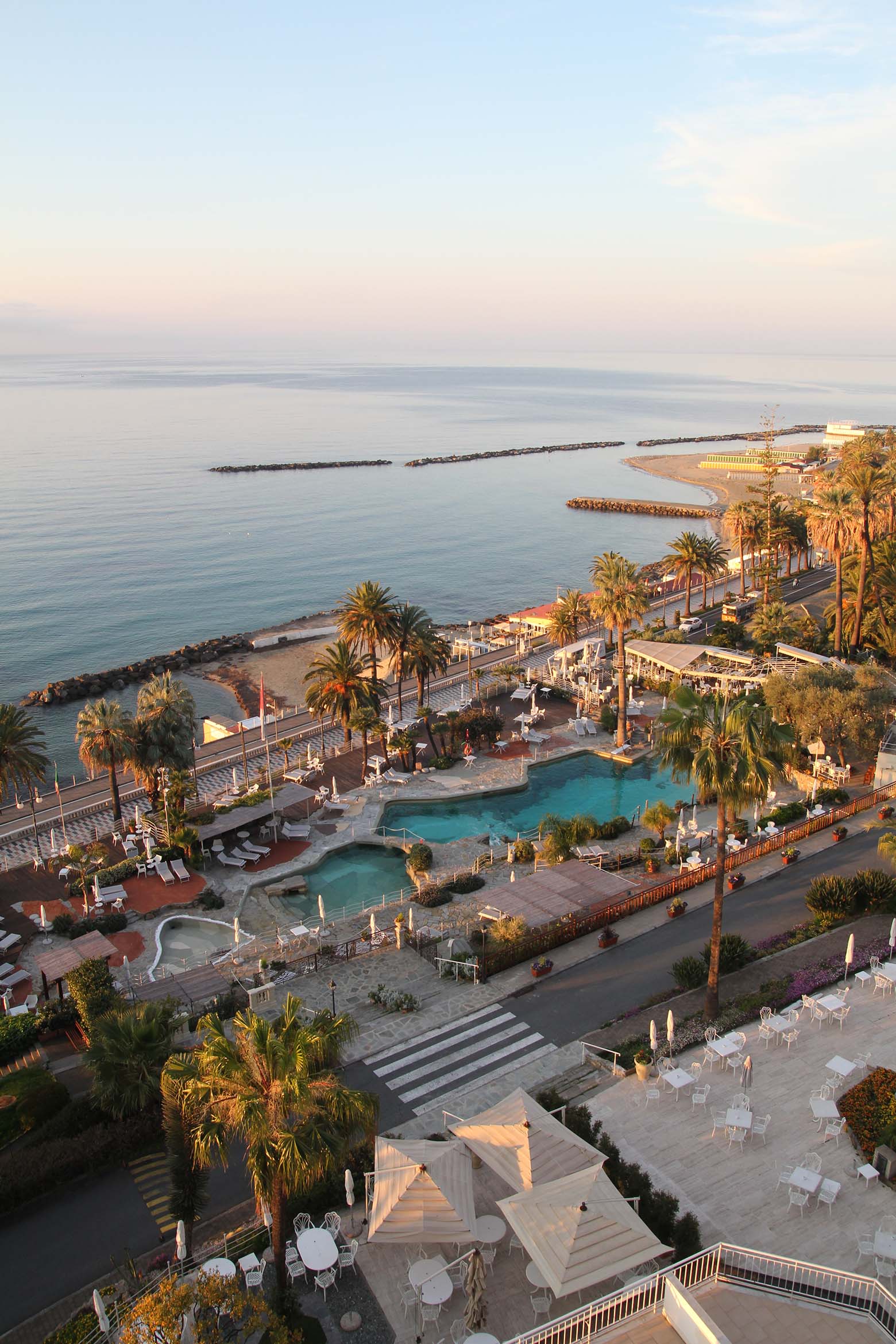 Royal Hotel Sanremo: Beheizter Meerwasserpool