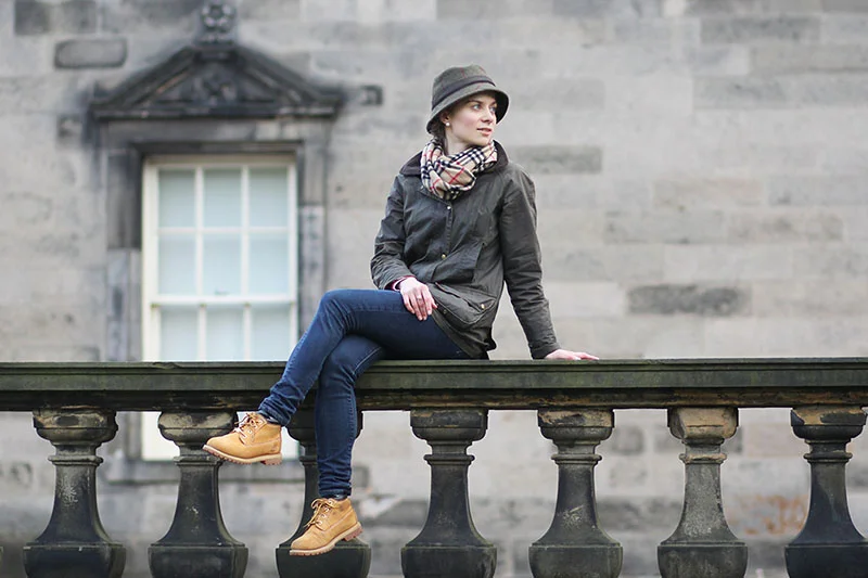 Die Basisgarderobe der Lady: Wachsjacke von Barbour