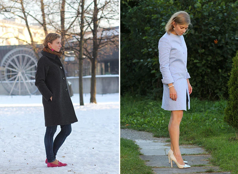 Die Basisgarderobe der Lady: Wollmantel und Gehrock