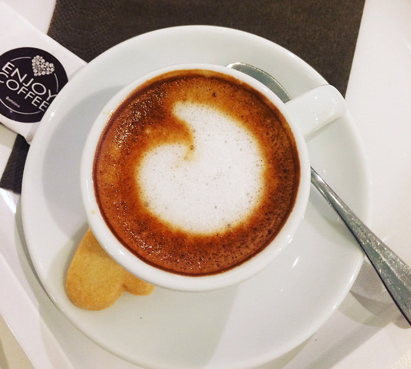 Bratislava-Tipps: Ein Kaffee im Enjoy Coffee