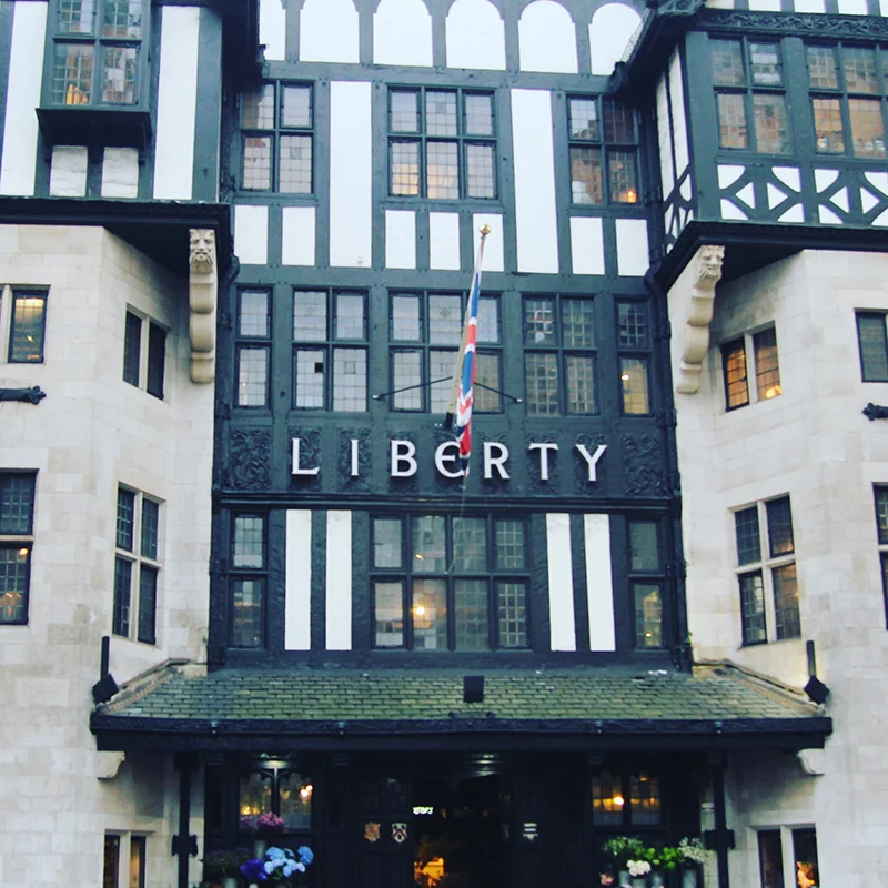 Das Liberty in der Regent Street gehört seit 1875 zu den Wahrzeichen Londons