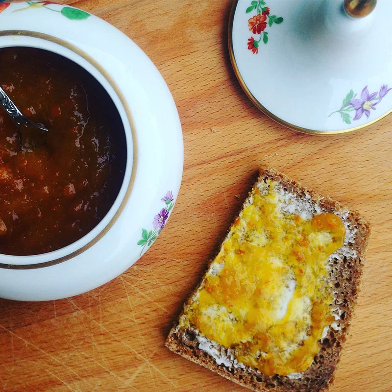 Bitterorangen-Marmelade mit Whisky