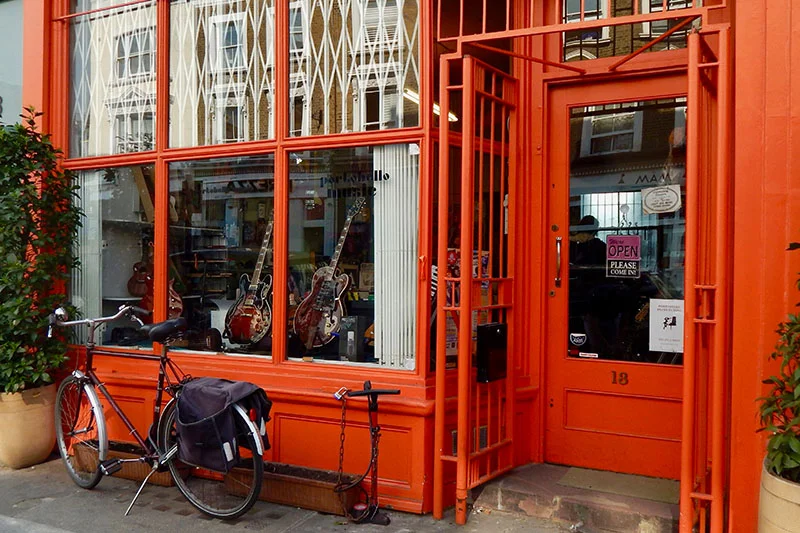 Spaziergang durch Notting Hill: Portobello Music