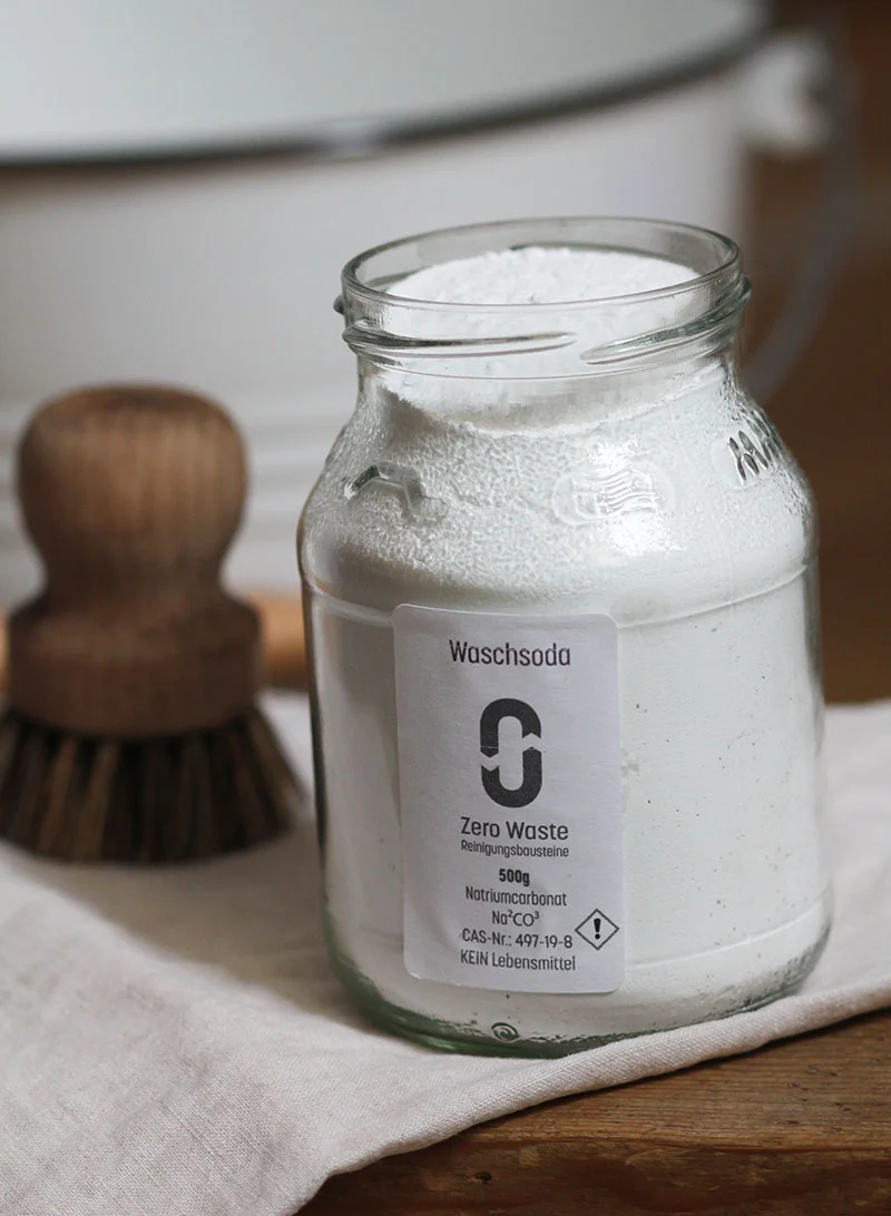 Rohrreiniger selber machen mit Waschsoda