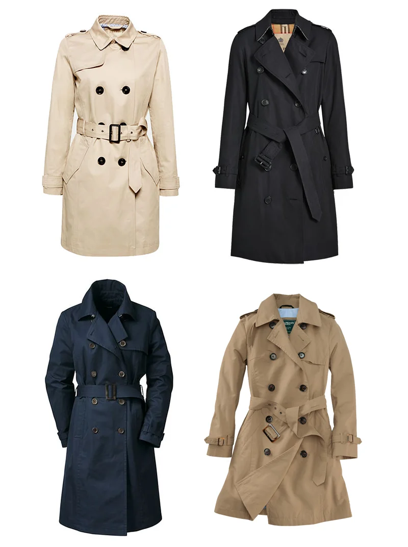 Alternativen zum Burberry-Trenchcoat: Esprit, Manufactum und The British Shop