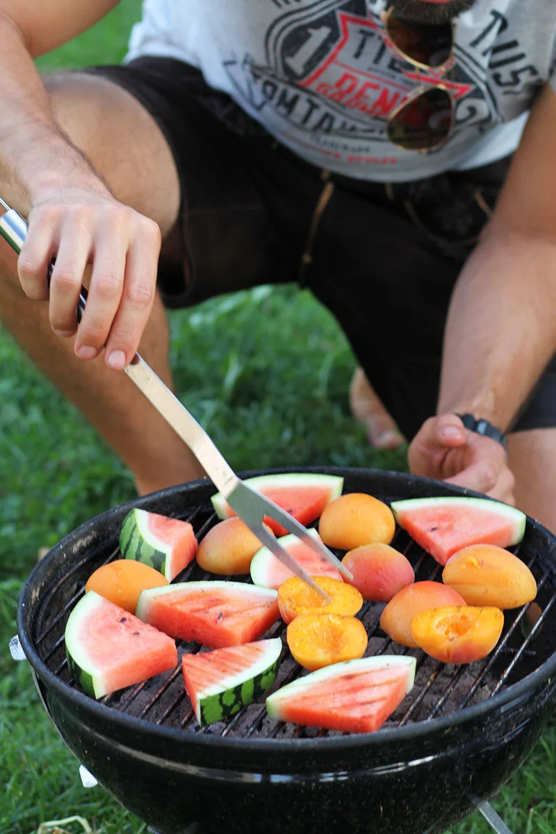 Vegetarische Grillrezepte: Gegrilltes Obst