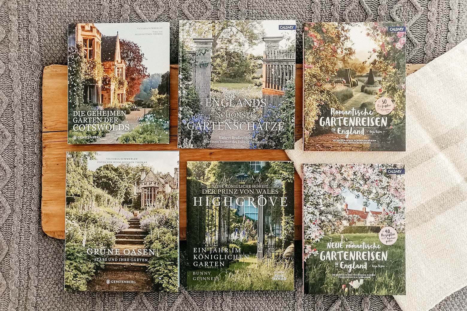 Gartenbücher: Die 6 schönsten Bände über englische Gärten
