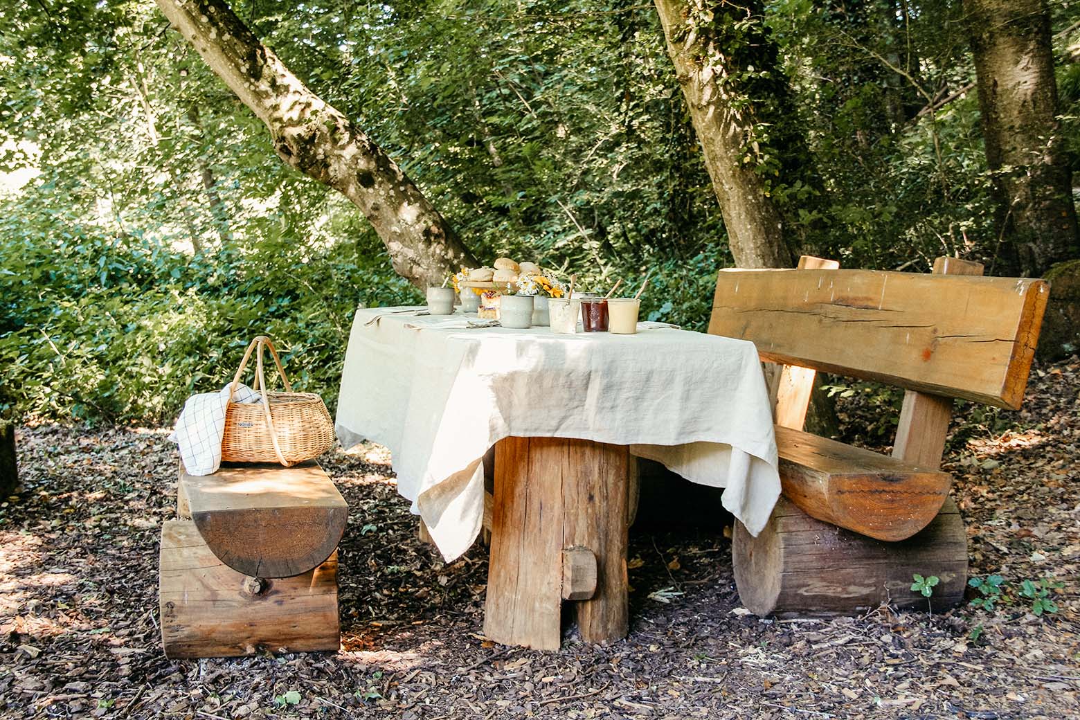 Eine sommerliche Tea Time mit Eistee & Zitronenschnitten