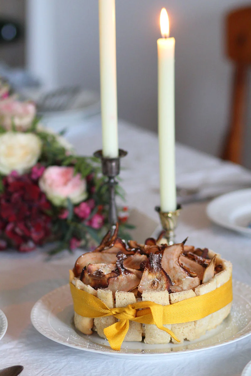 Downton Abbey Menü: Birnen-Charlotte