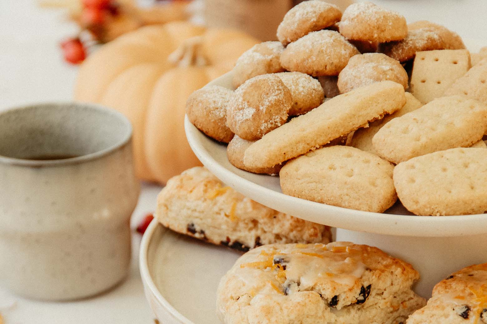 Smoky Earl Grey Shortbread