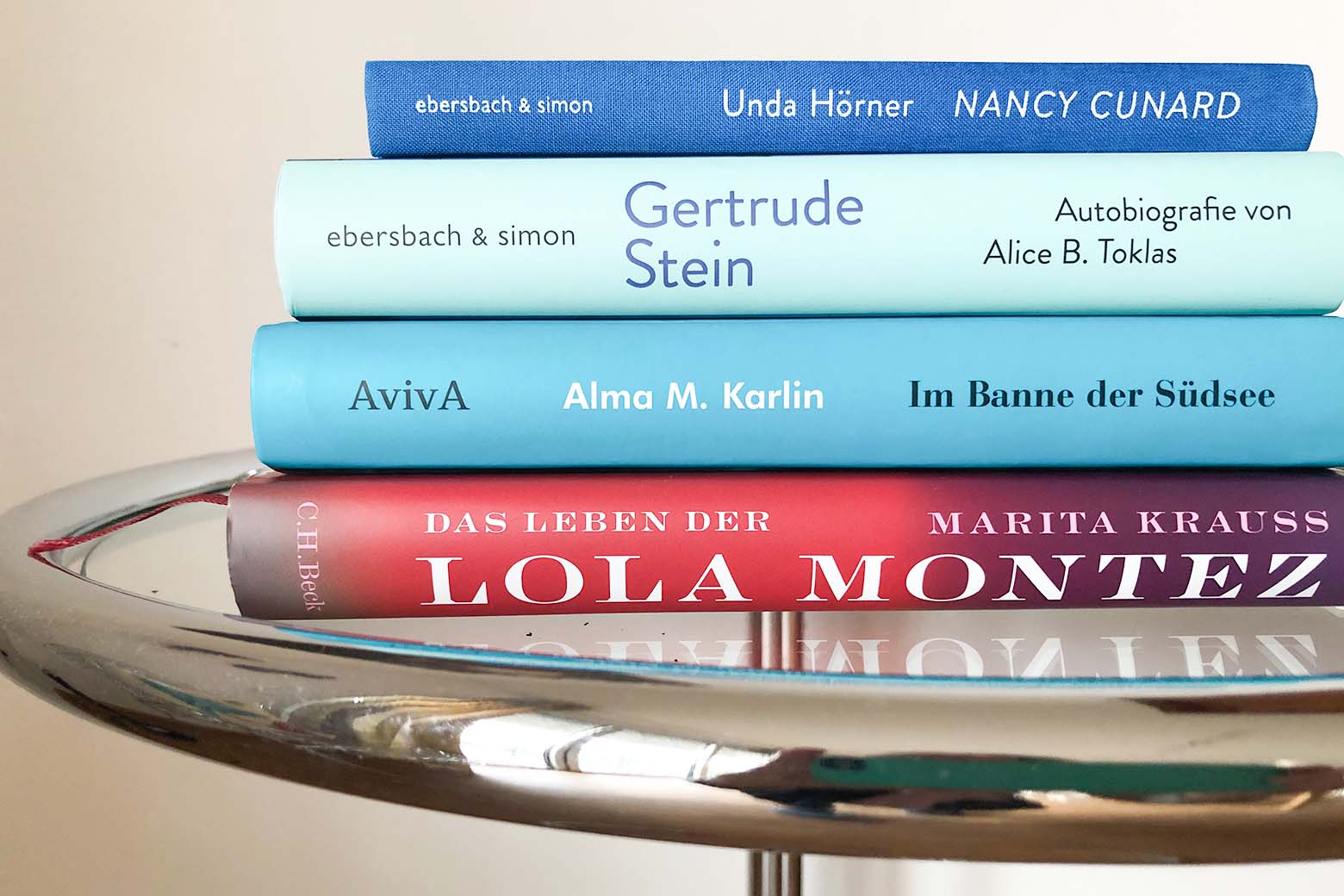 Sybilles Bücherschau: Lola Montez, Alma Karlin, Gertude Stein und Nancy Cunard