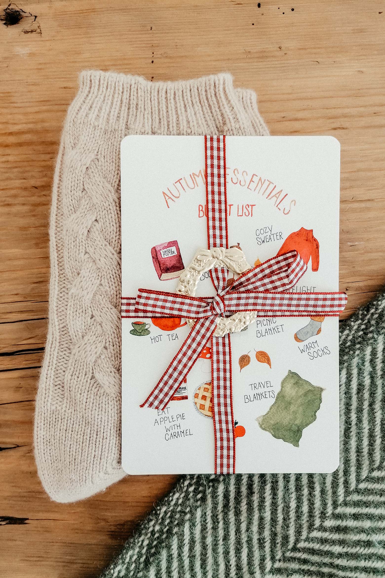 Autumn Essentials: Unsere Lady-Blog Postkarte