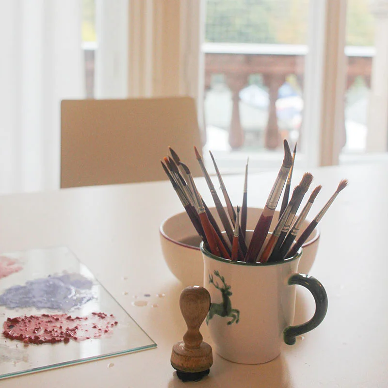 Gmundner Keramik: Tasse selbst bemalen