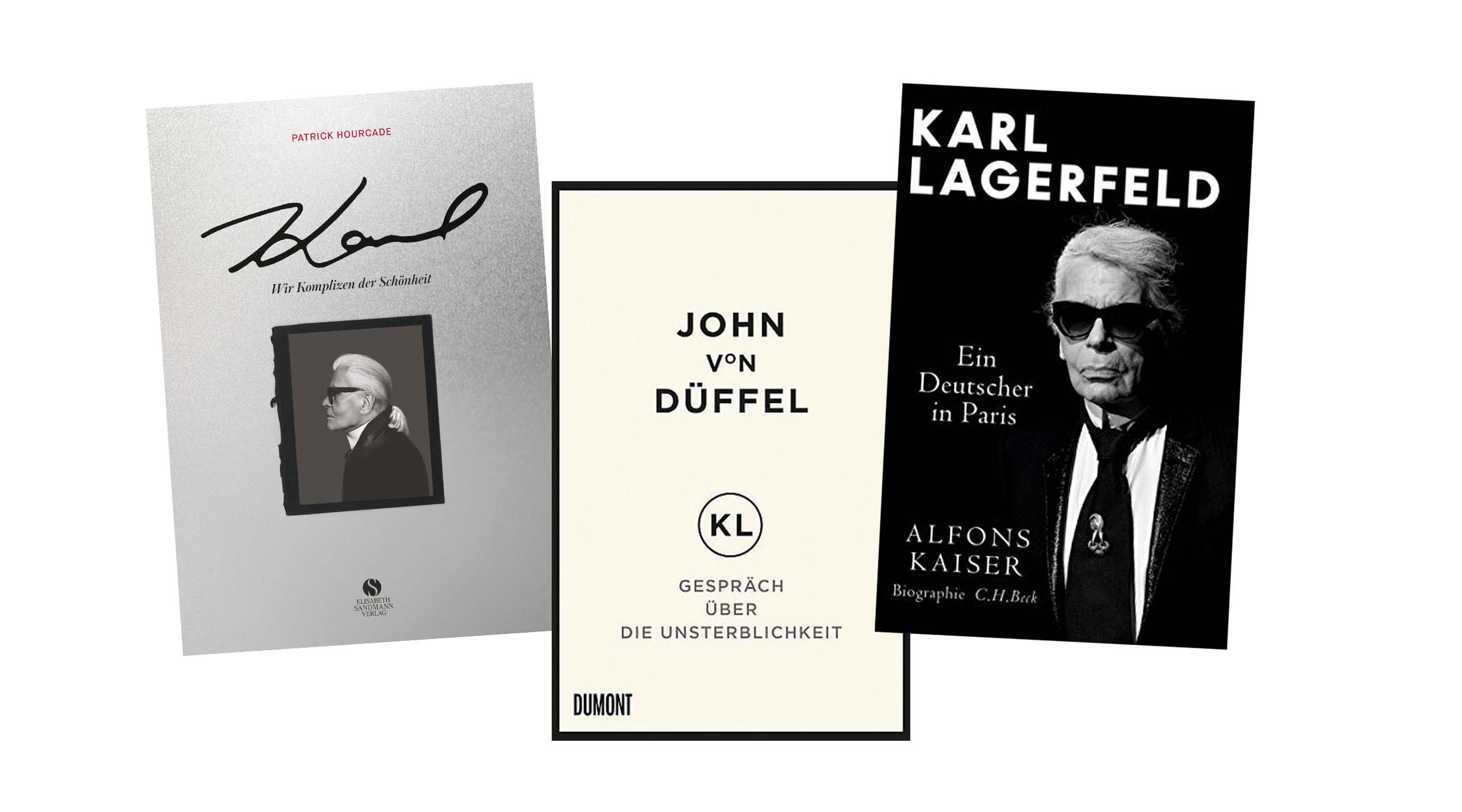 Und immer wieder Karl: Drei Bücher über Karl Lagerfeld