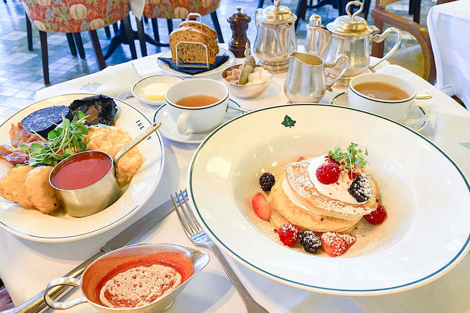 London entspannt: The Ivy Kensington Brasserie