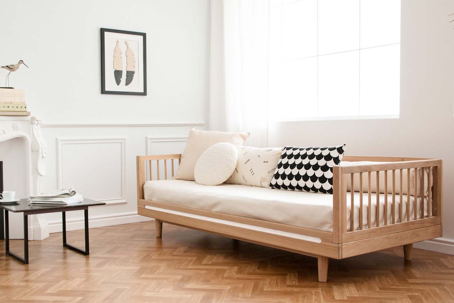 Nobodinoz Kinder-Bett aus Eiche