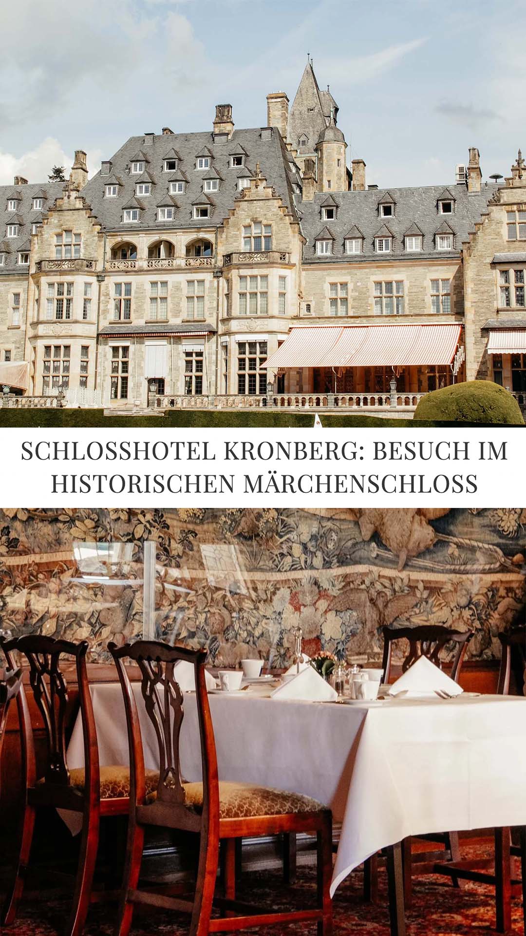 Übernachten im Schlosshotel Kronberg