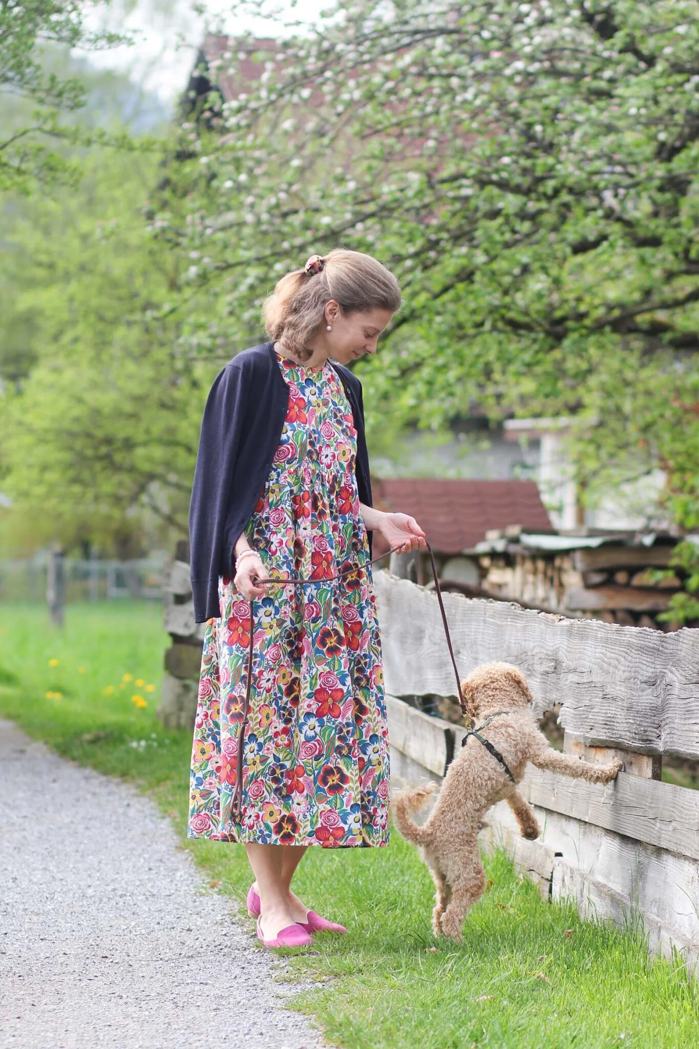 Mein O'Neil of Dublin Kleid mit Liberty of London Muster 
