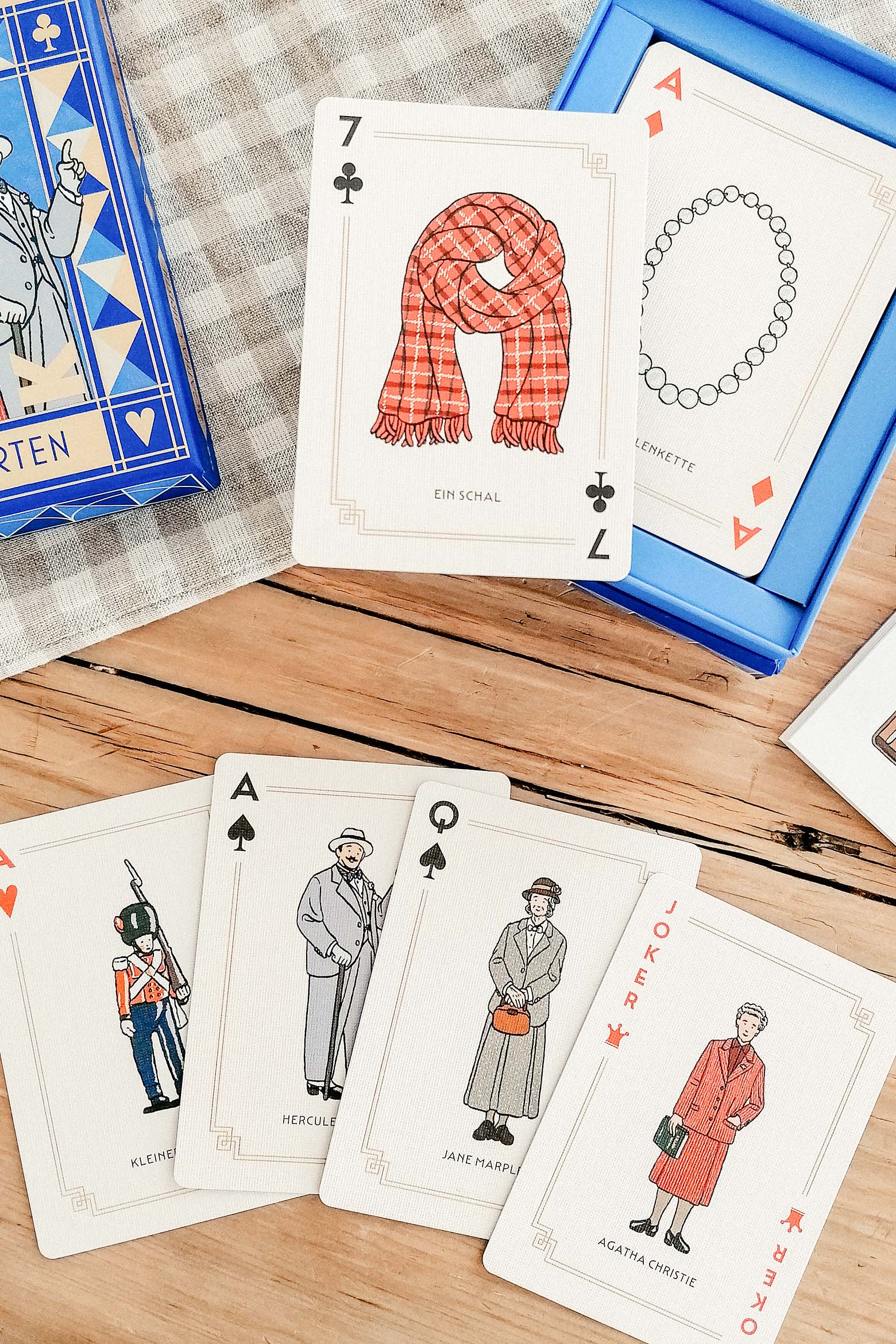Agatha Christie Spielkarten