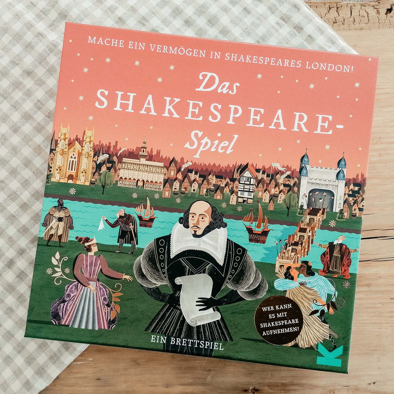 Das Shakespeare Spiel: Ein Brettspiel in Shakespeares London