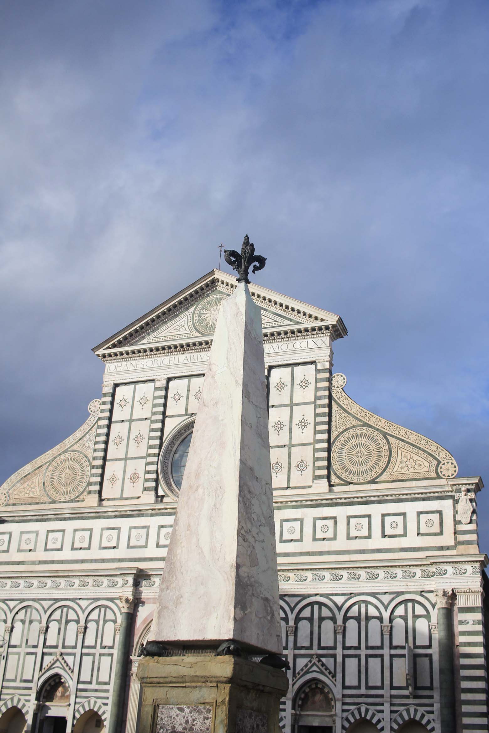 Obelisken auf der Piazza Santa Maria Novella