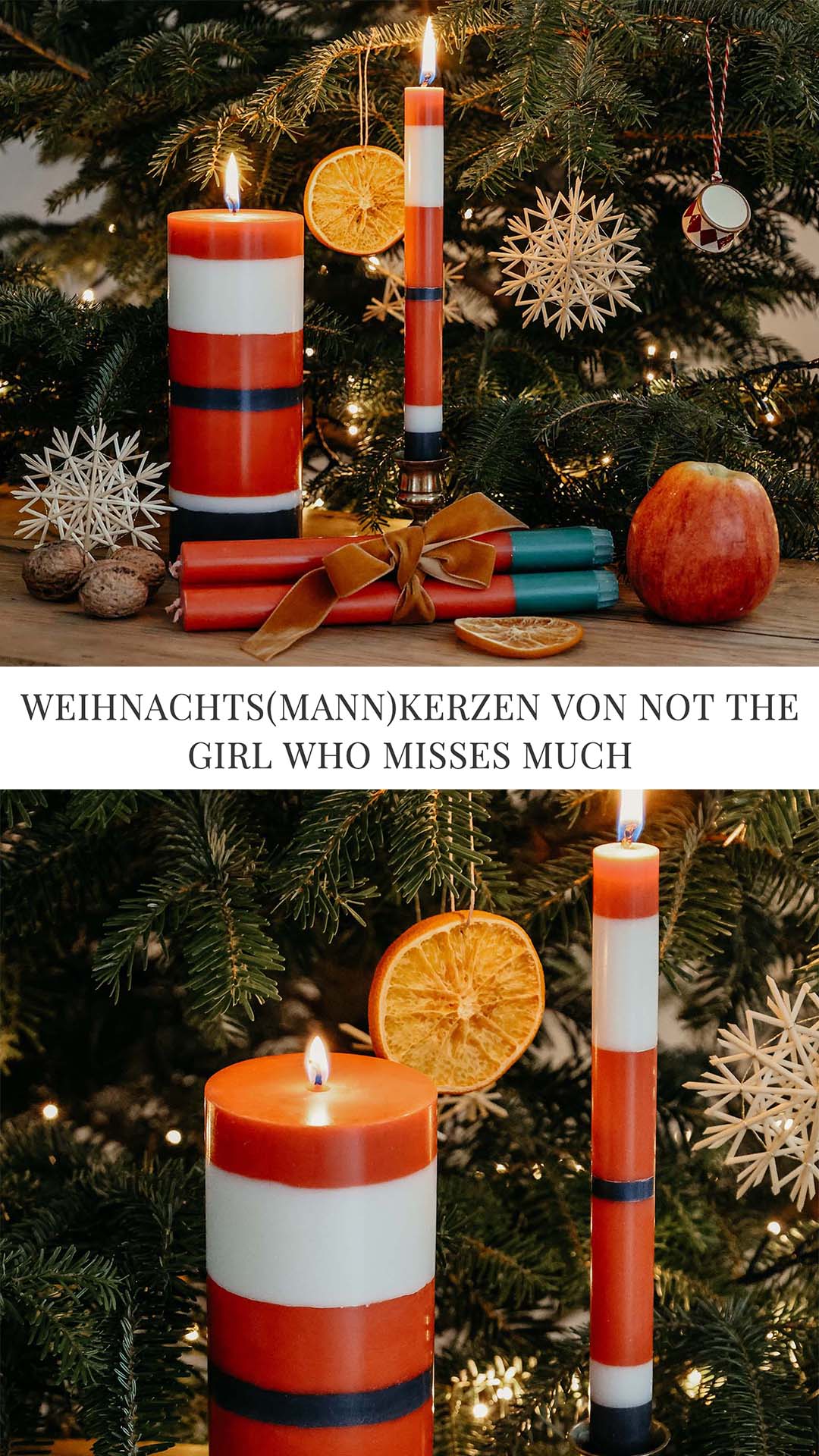 Weihnachtsmannkerze von Not the girl who misses much