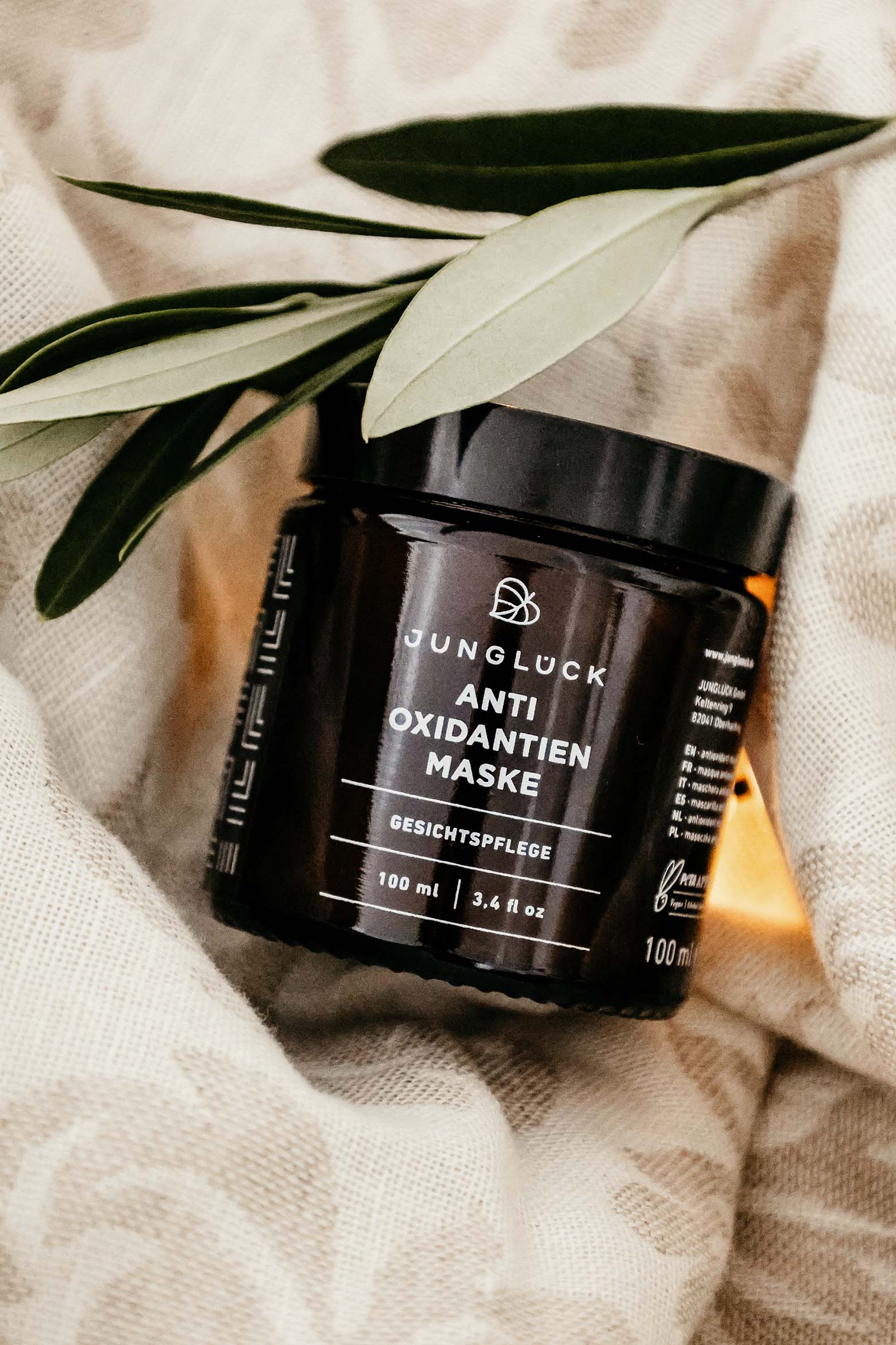Junglück Antioxidantien Maske: Spa-Feeling daheim