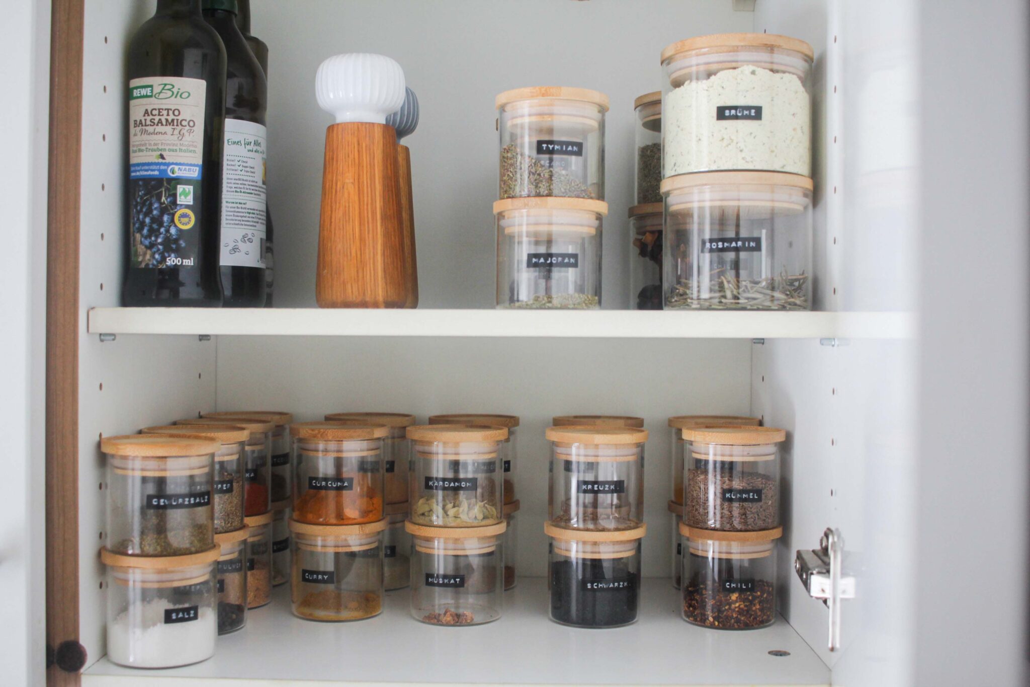 Lieblingsglas: Endlich Ordnung in unserem Gewürzschrank!
