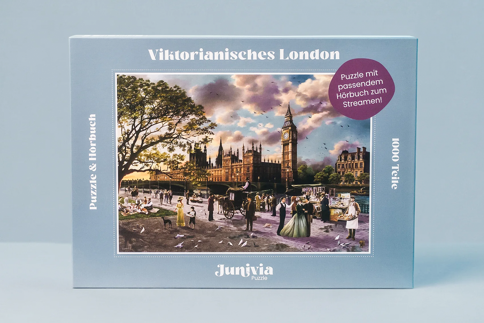 Junivia: Puzzle-Hörbuch über das Viktorianische London Junivia: Puzzle-Hörbuch über das Viktorianische London